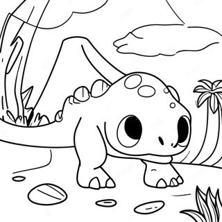 Spannende Camp Cretaceous Kleurplaat 112576-48692