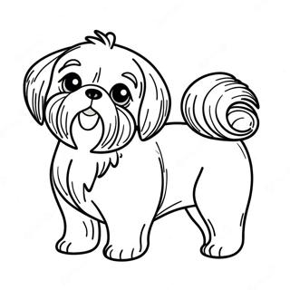 Shih Tzu Kleurplaat 112700-48780