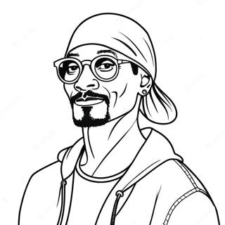 Snoop Dogg Kleurplaten