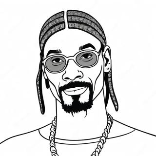 Snoop Dogg Kleurplaat 113525-49538