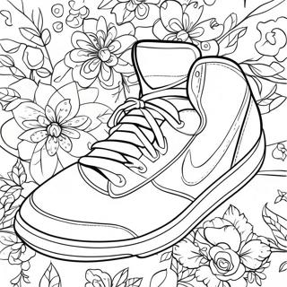 Hoge Basketbalschoenen Kleurplaat 113628 49623