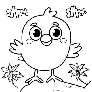 Leuke Chicka Chicka Boom Boom Personages Kleurplaat 114144 50025