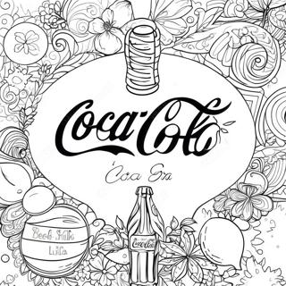 Coca Cola Kleurplaten