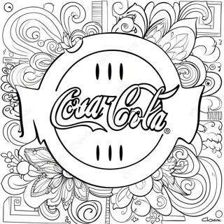 Coca Cola Logo Kleurplaat 114168-50040