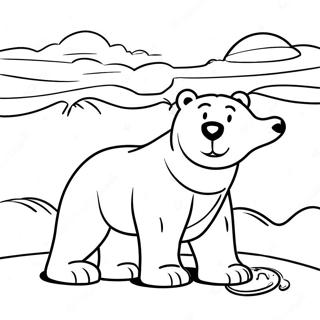 Coca Cola Ijsbeer Kleurplaat 114170 50046