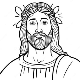 Kleurplaat Van Jezus Die Geneest 114219-50080