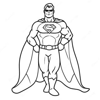 Superheld Papa Kleurplaat 114349-50184