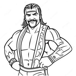Spannende Wwe Worstelaar Kleurplaat 114606-50383