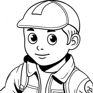 Ryder In Actie Kleurplaat 114633-50406