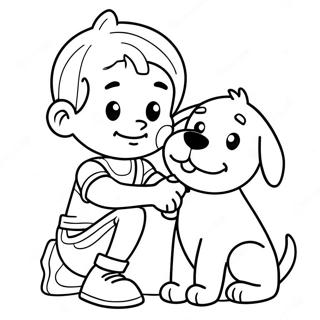 Ryder Helpt Een Puppy Kleurplaat 114635-50414