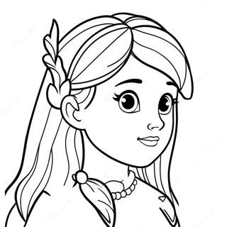 Noelle Silhouet Kleurplaat 114789-50529