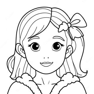 Noelle Silhouet Kleurplaat 114789-50531