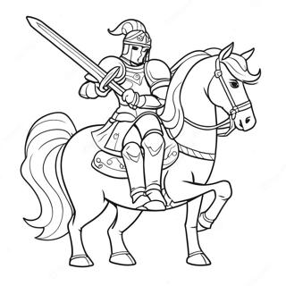 Magische Ridders Kleurplaat 114790-50535