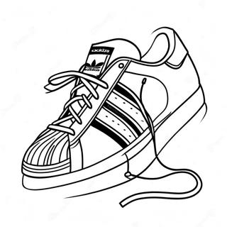 Adidas Superstar Sneakers Kleurplaat 115045-50721