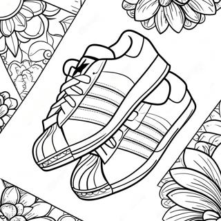 Adidas Superstar Sneakers Kleurplaat 115045-50722