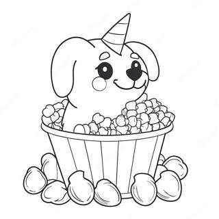 Puppycorn Kleurplaten