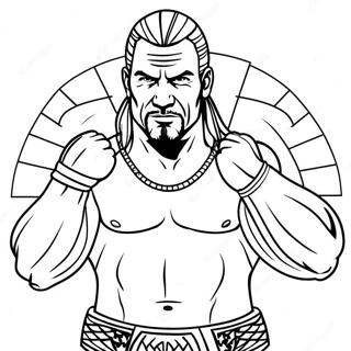 Wwe Kleurplaat 115251-50878