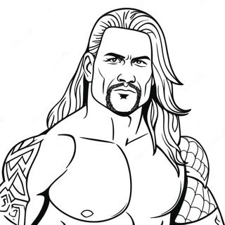 Unieke Wwe Superstar Kleurplaat 115382-50987