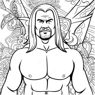 Unieke Wwe Superstar Kleurplaat 115382-50988