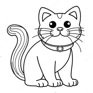 Avontuurlijke Kattenkind Kleurplaat 115846-51348