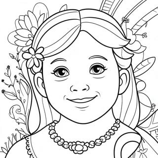 Isabella Die Glimlacht Kleurplaat 116078 51532