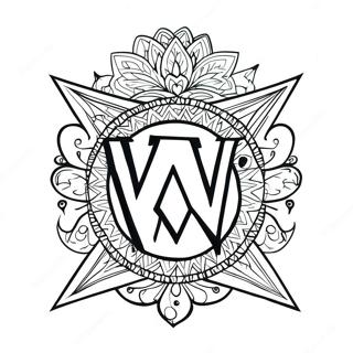 Wwe Logo Kleurplaat 116233-51647