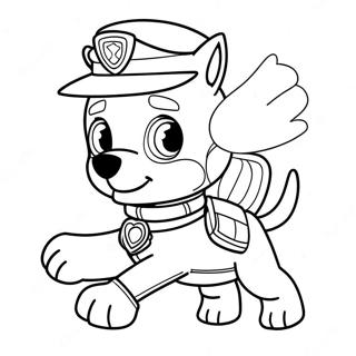 Rocky Paw Patrol In Actie Kleurplaat 116388-51925