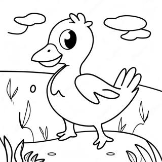 Kleurplaat Van De Gouden Gans 116595-52097