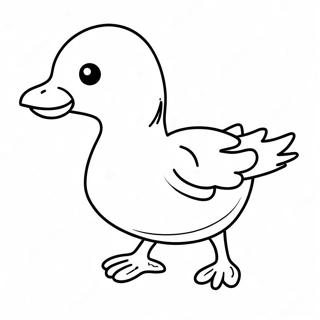 Kleurplaat Van De Gouden Gans 116595-52099