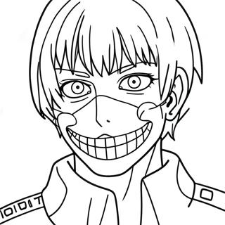 Tokyo Ghoul Kleurplaten