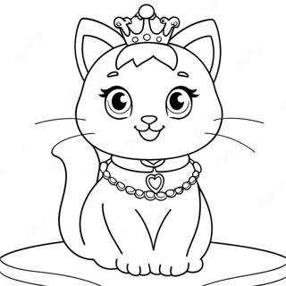 Prinses Kitty Kleurplaat 117030-52422