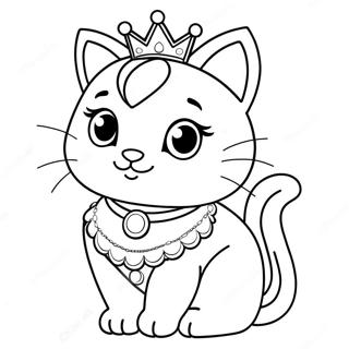 Prinses Kitty Kleurplaat 117030-52424