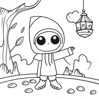 Grappige Kleine Nachtmerries Wereld Kleurplaat 117910 53107