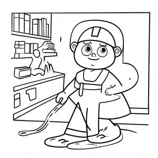 Aardbeving Veiligheidstips Kleurplaat 118551-53714