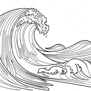 Kleurplaat Van Brekende Surfgolven 118756 53872