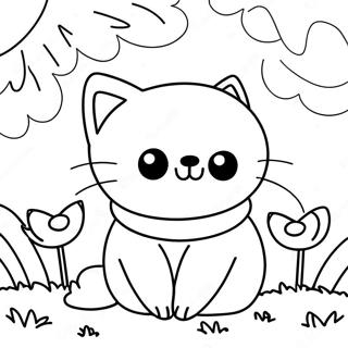 Blije Katnappen Poppy Playtime Kleurplaat 119400 54379