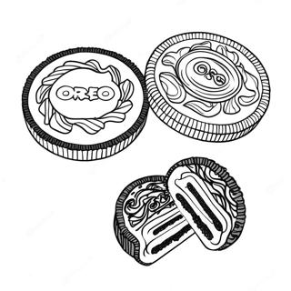 Oreo Kleurplaten