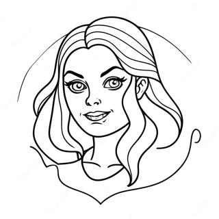 Meisje Vampier Kleurplaat 119757-54646