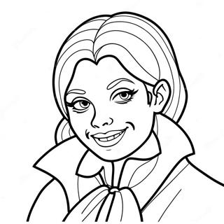 Meisje Vampier Kleurplaat 119757-54648