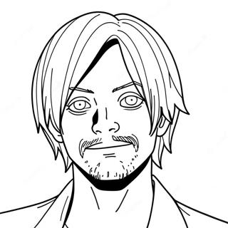 Sanji Kleurplaten