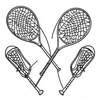 Lacrosse Kleurplaten