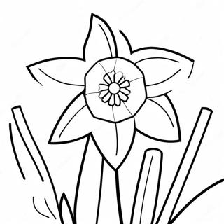 Narcis Kleurplaten