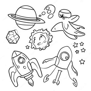 Kleurige Sterren Vbs Personages Kleurplaat 120860 55698