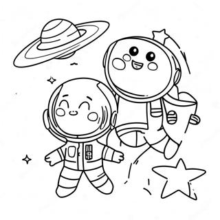 Kleurige Sterren Vbs Personages Kleurplaat 120860 55699