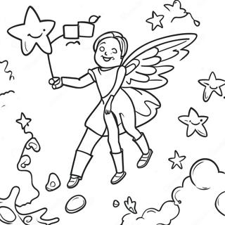 Creatieve Sterren Vbs Knutsel Kleurplaat 120863 55521