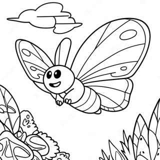 Mothra In Vlucht Kleurplaat 120886 55530