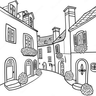 Charmant Frans Dorp Kleurplaat 120965 55595