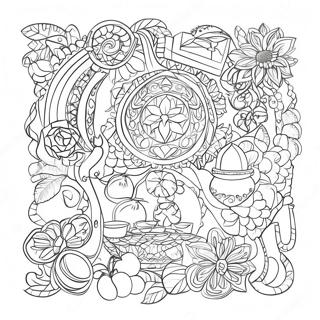 Palestijnse Erfgoed Symbolen Kleurplaat 120992-55621