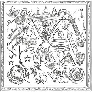 Palestijnse Erfgoed Symbolen Kleurplaat 120992-55623