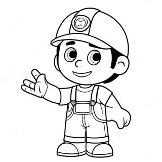 Handy Manny Kleurplaat 121425-56114